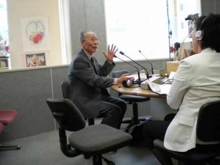 平成20年4月18日 FMアップル 丸果札幌青果株式会社江戸幸定常務取締役