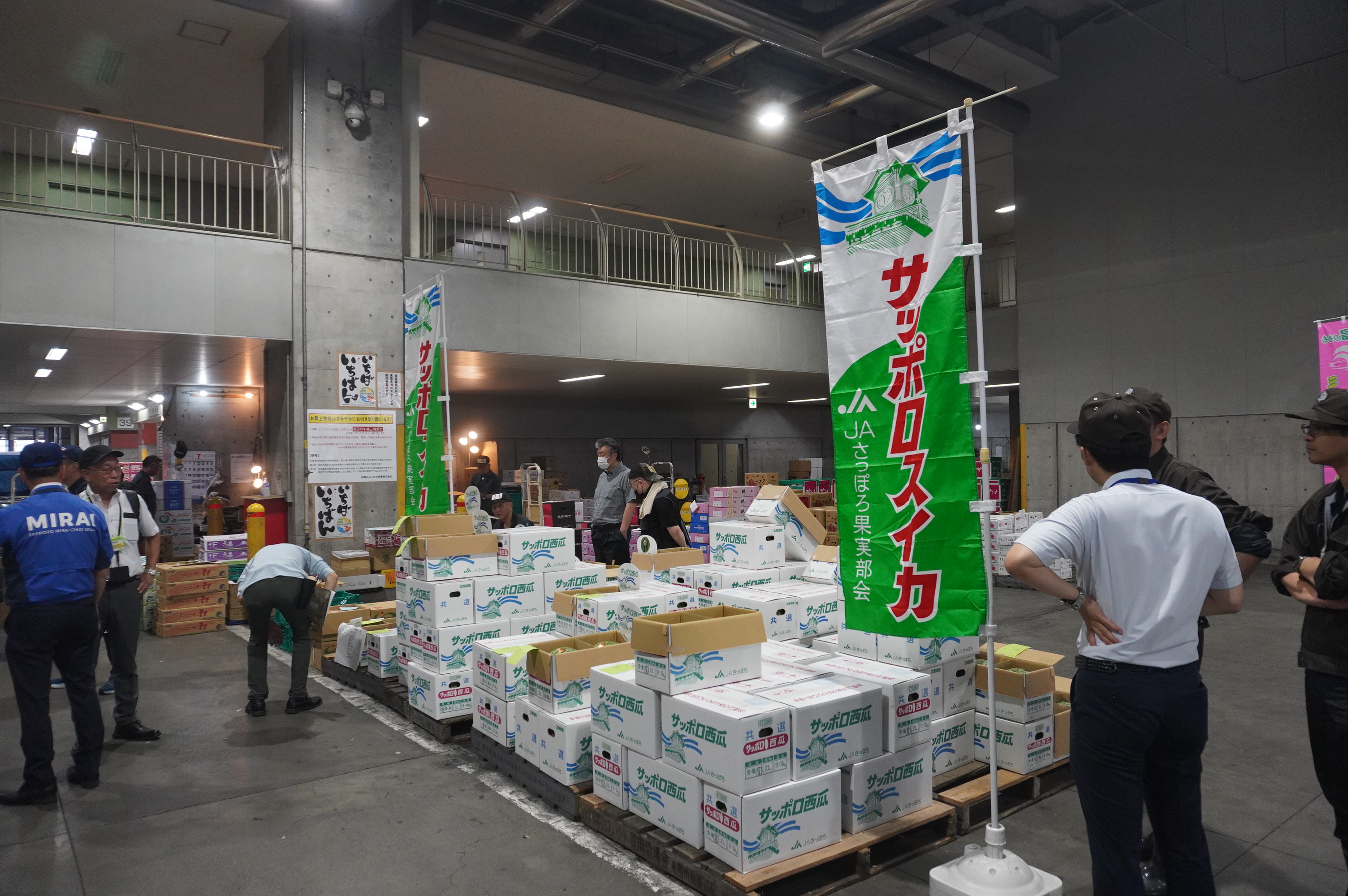 売り場の様子